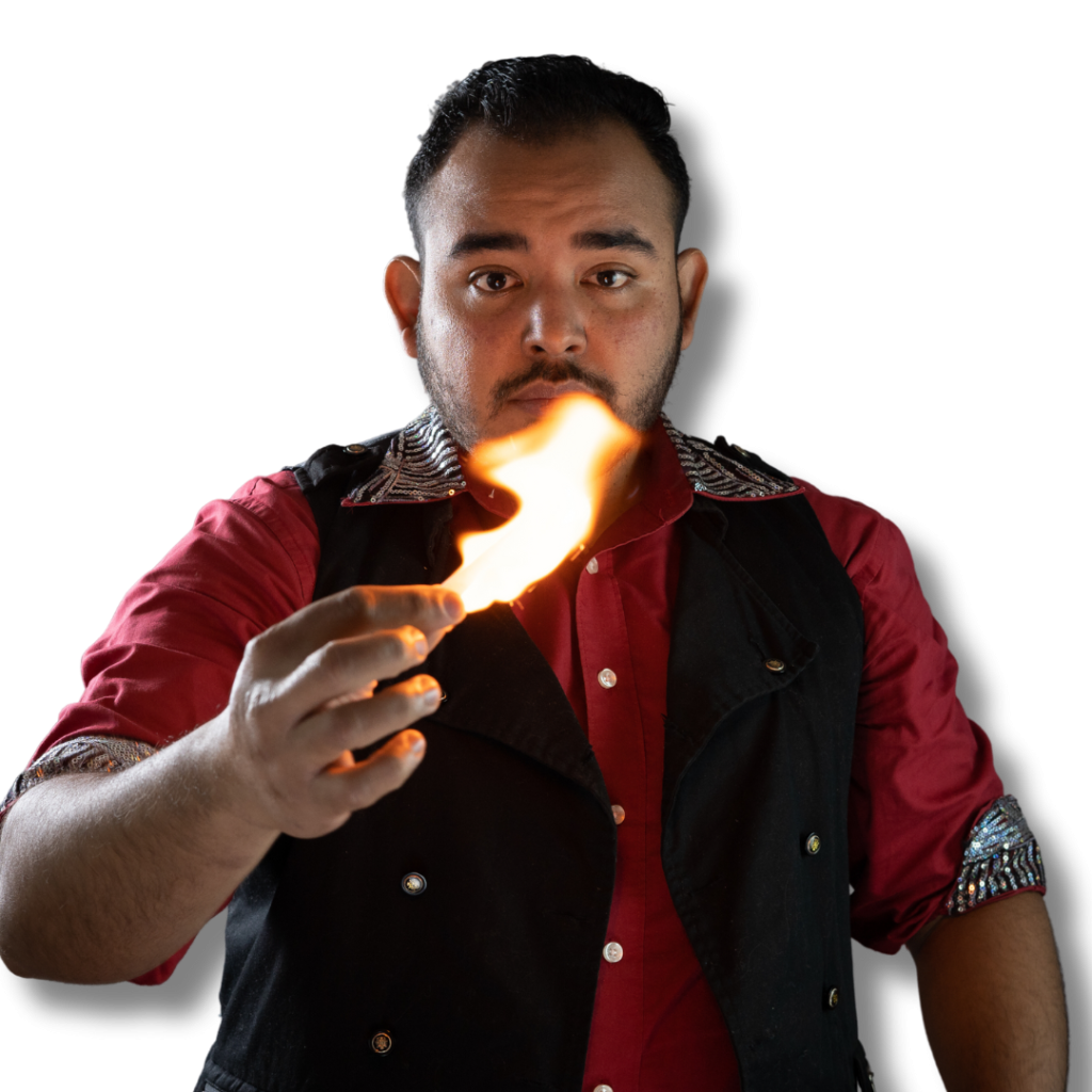 Magia con fuego